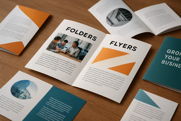 Folders en flyers: optimaliseer je zakelijke drukwerkcampagnes